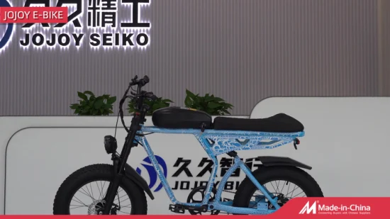 Bicicleta elétrica de suspensão total 11,6ah 48V 500W bateria de lítio pneu gordo mountain bike elétrica