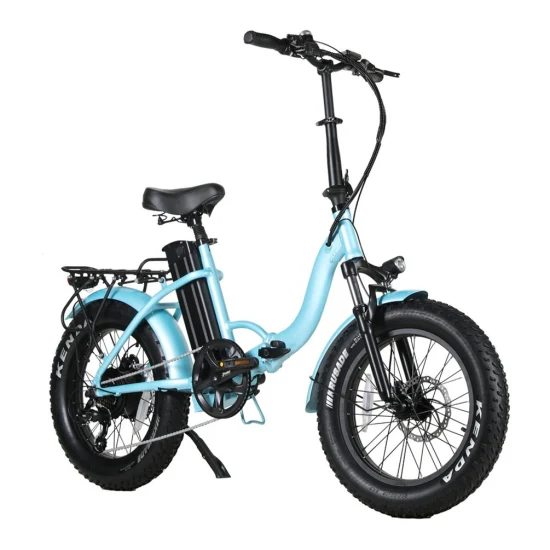 Bicicleta de cidade elétrica dobrável para passeio de bicicleta de 20 polegadas com bateria de lítio