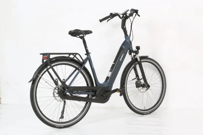 Bicicleta elétrica urbana EU 700c Bafang motor intermediário
