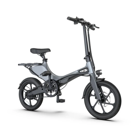36V 250W 16 polegadas dobrável Ebike mini mountain bike elétrica dobrável com motor de tração traseira